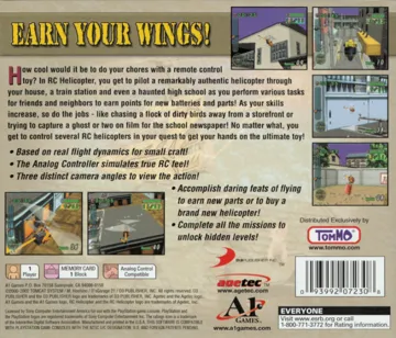 RC Helicopter (US) box cover back